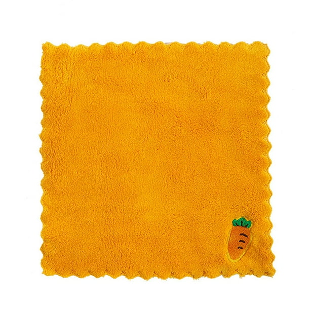 1PC Kitchen /& Dining Accessories Dish Towel Coral Velvet Cloth Washing Randomly